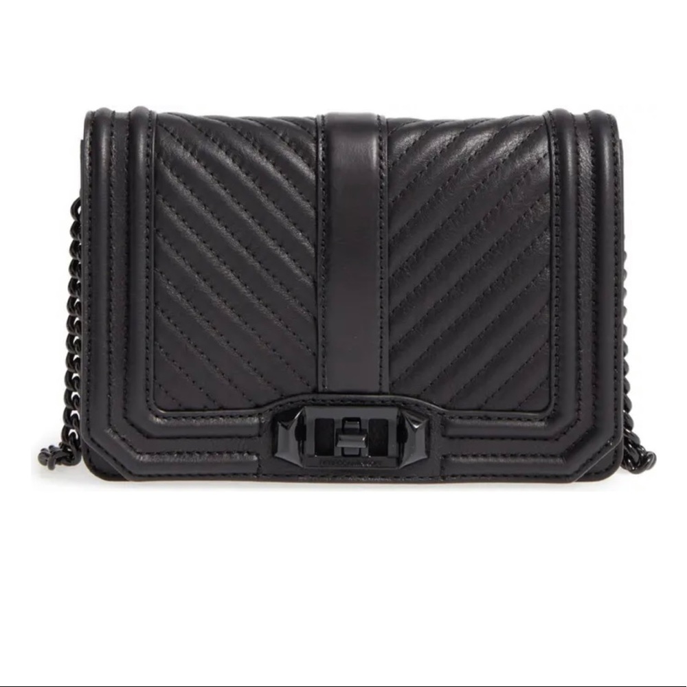 Rebecca Minkoff Small Love Leather Crossbody Bag